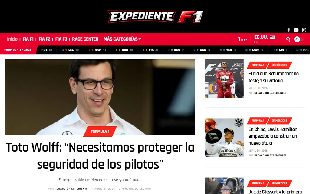 Expediente F1
